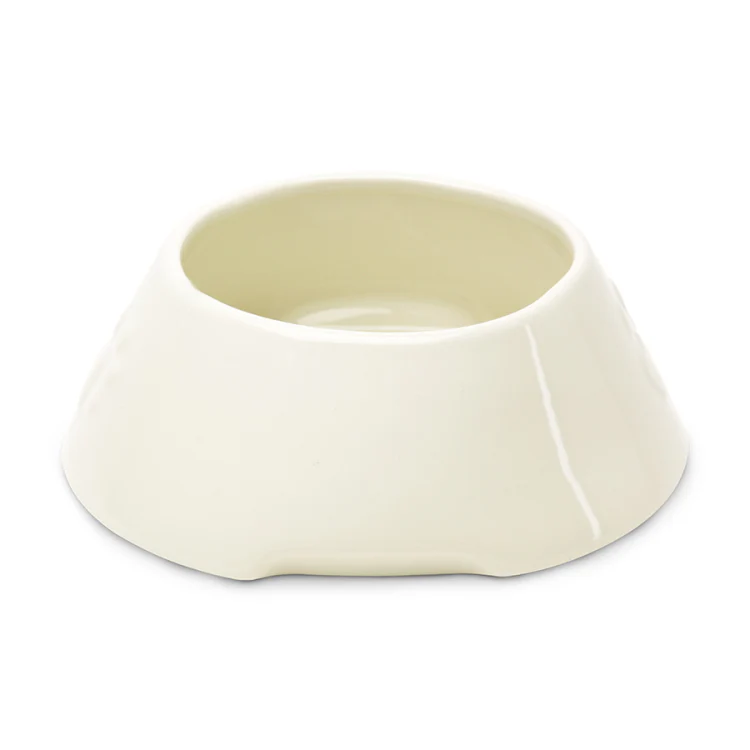 Scruffs Icon Non Tip Dog Bowl - Cream - Image 2