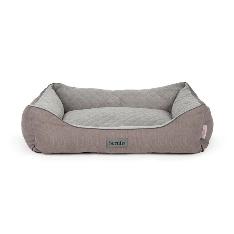 Scruffs Thermal Dog Box Bed - Grey - Image 2