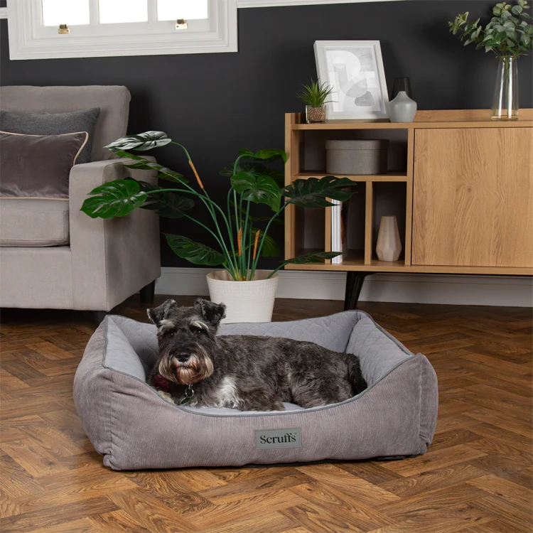 Scruffs Thermal Dog Box Bed - Grey - Image 5