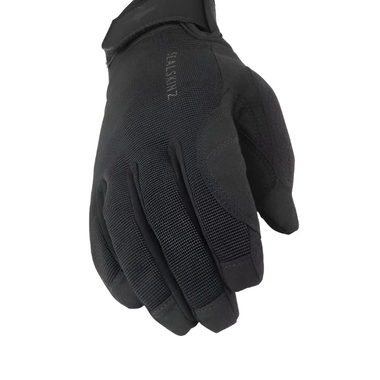 Sealskinz Harling Waterproof All Weather Gloves - Black - Image 3
