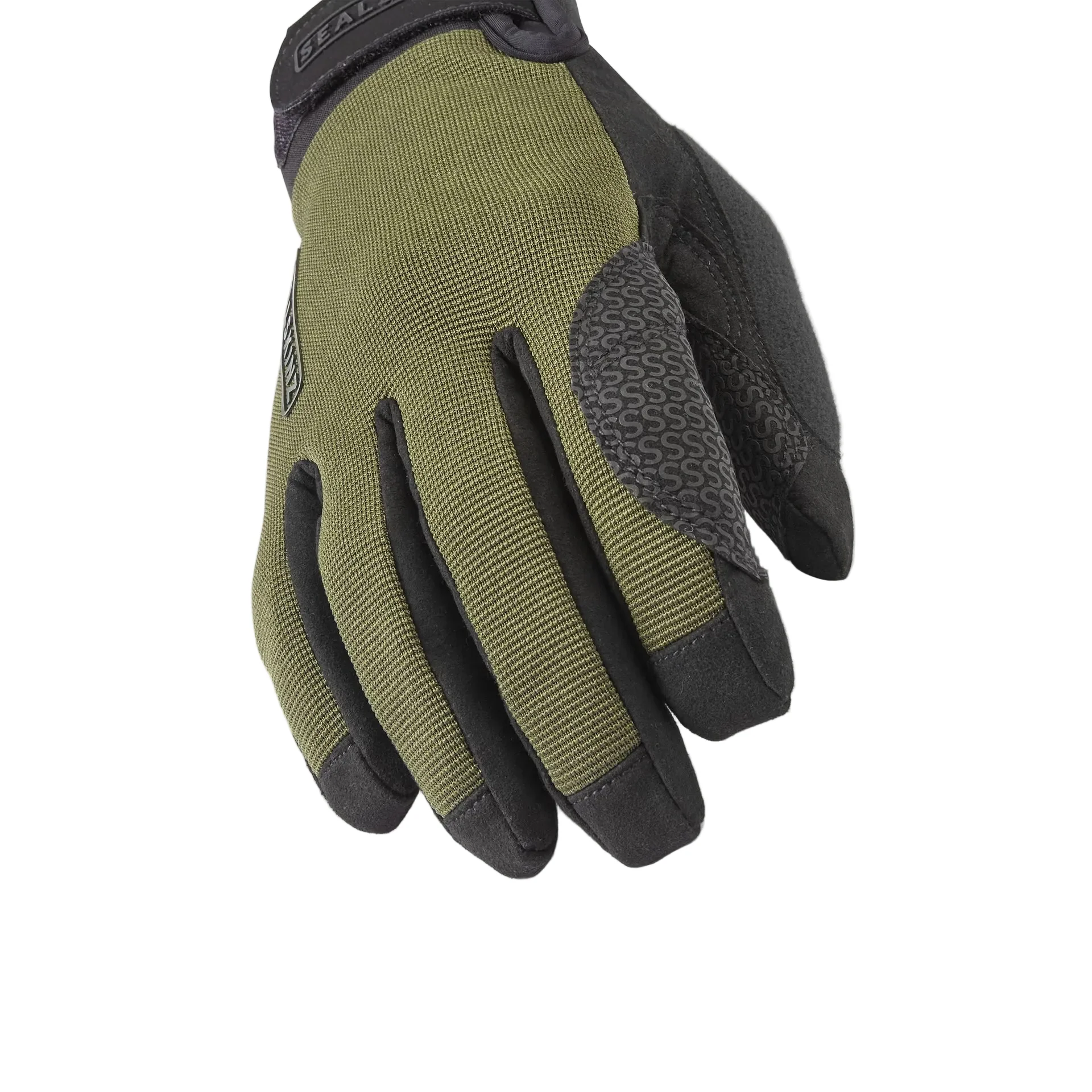 Sealskinz Harling Waterproof All Weather Gloves - Olive - Image 2