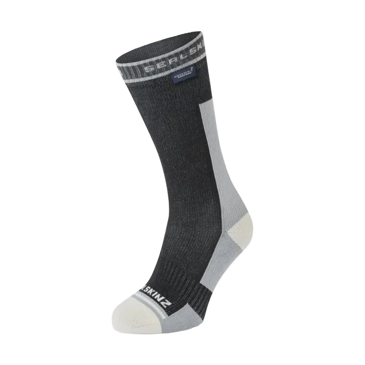 Sealskinz Holverstone Waterproof Mid Length Lightweight Running Socks