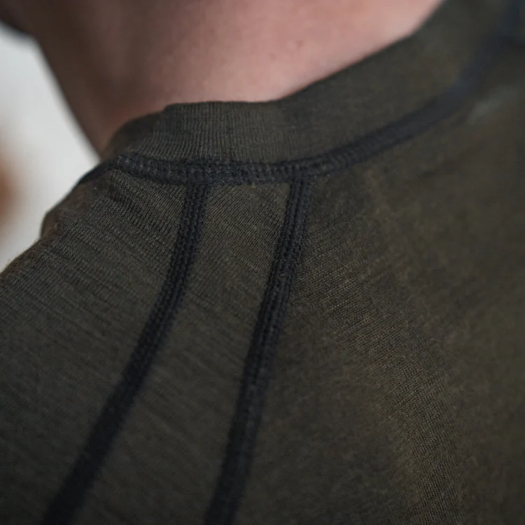 Seeland Apex One Hundred Long Sleeve T-Shirt - Pine Green - Image 5