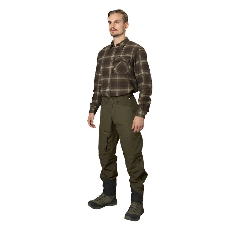 Seeland Glen Flannel Shirt - Pine Green Check - Image 2