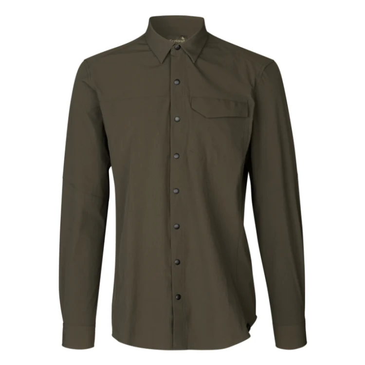 Seeland Hawker Shirt - Pine Green - Image 2