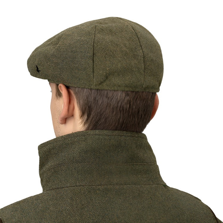 Seeland Hillside Sixpence Cap - Moss Green - Image 2