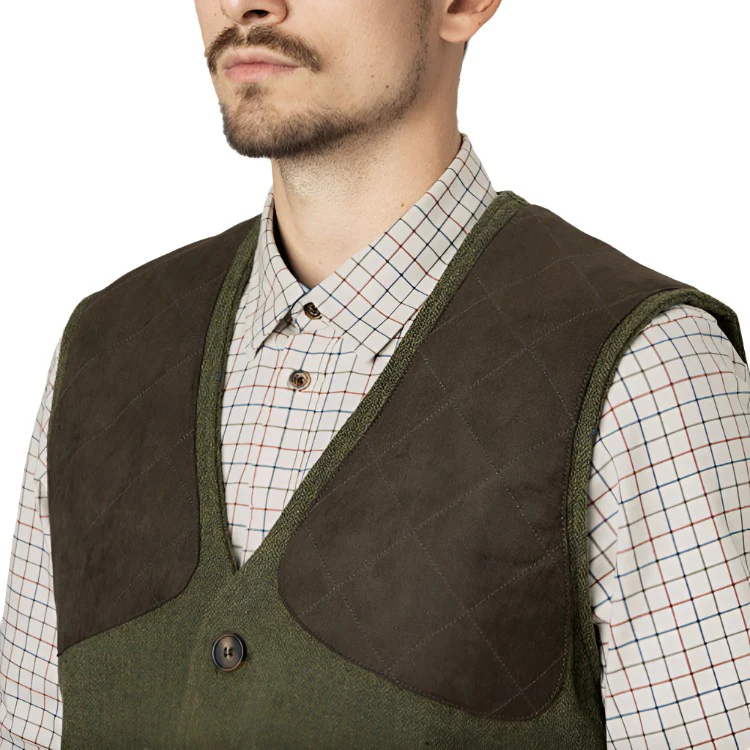 Seeland Hillside Waistcoat - Moss Green - Image 4
