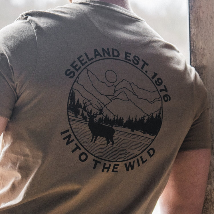 Seeland Hunting Landscape T-Shirt - Covert Green - Image 5