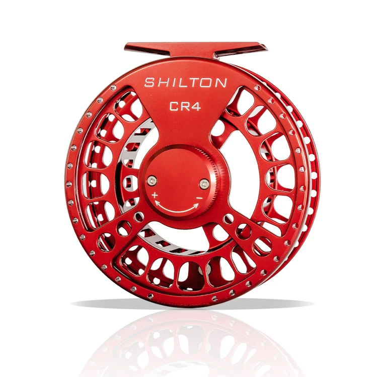 Shilton CR Series Fly Reels - Red