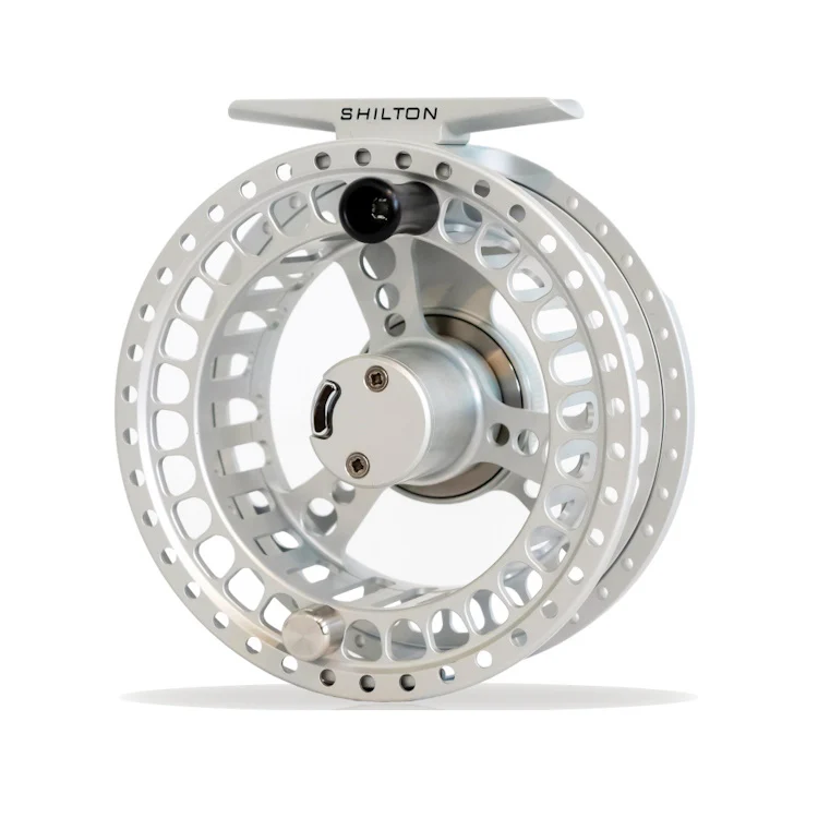 Shilton CR Series Fly Reels - Titanium - Image 2
