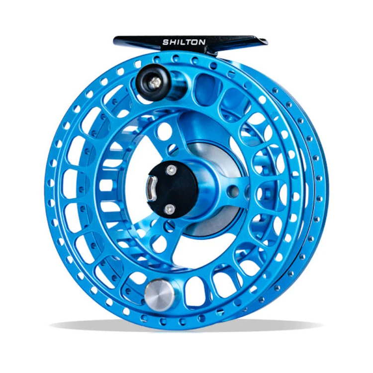 Shilton CR Series Fly Reels - Turquoise/Black - Image 2