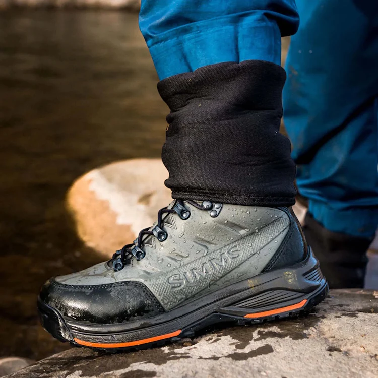 Simms Freestone Felt Sole Wading Boots - Gunmetal - Image 2