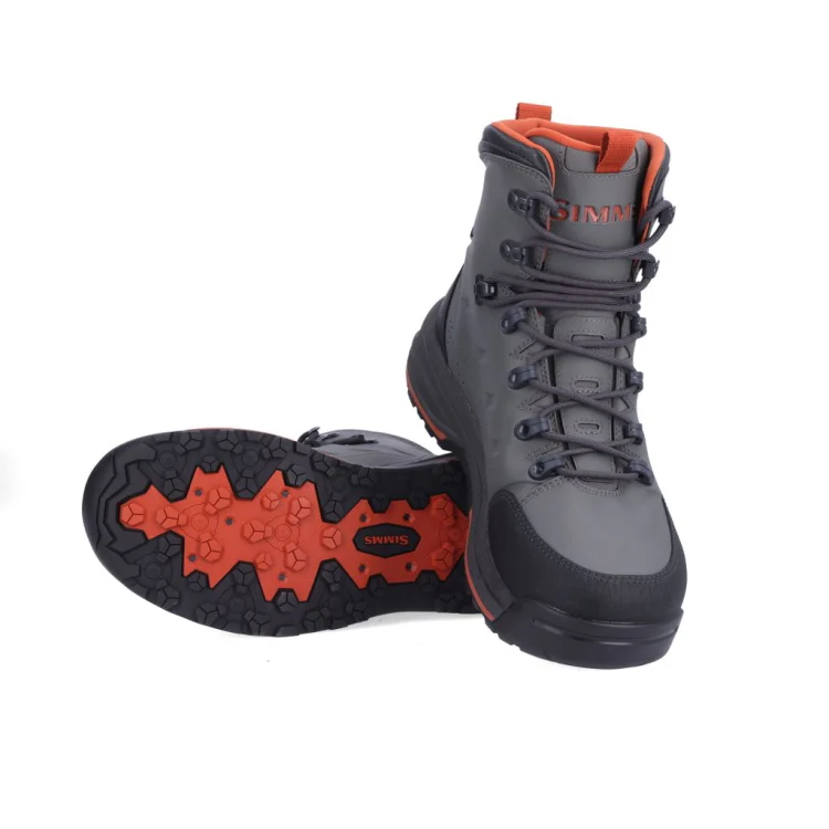 Simms Freestone Vibram Sole Wading Boots - Gunmetal - Image 5