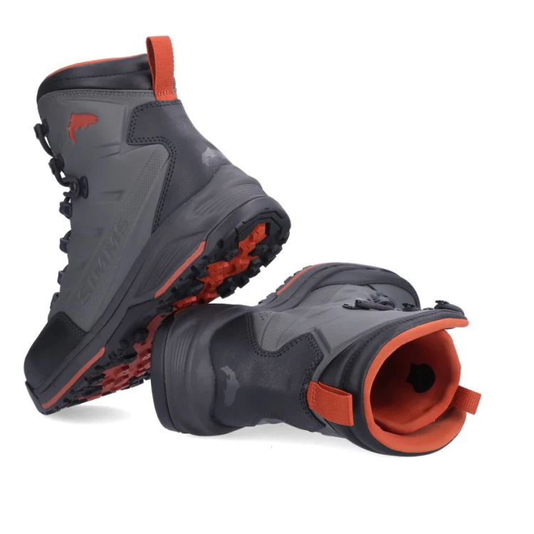 Simms Freestone Vibram Sole Wading Boots - Gunmetal - Image 8