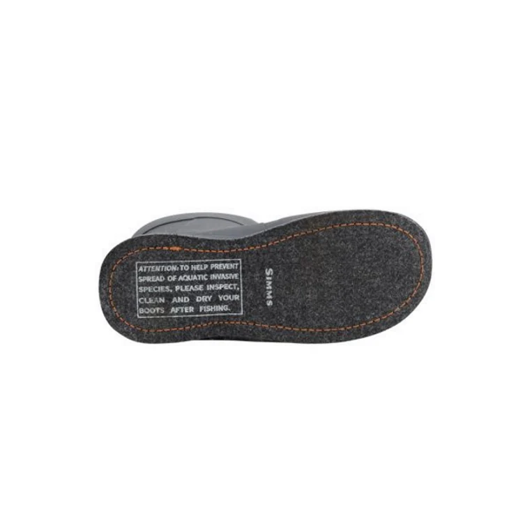 Simms G3 Guide Bootfoot Waders - Felt Sole - Cinder - Small UK6 - Image 2