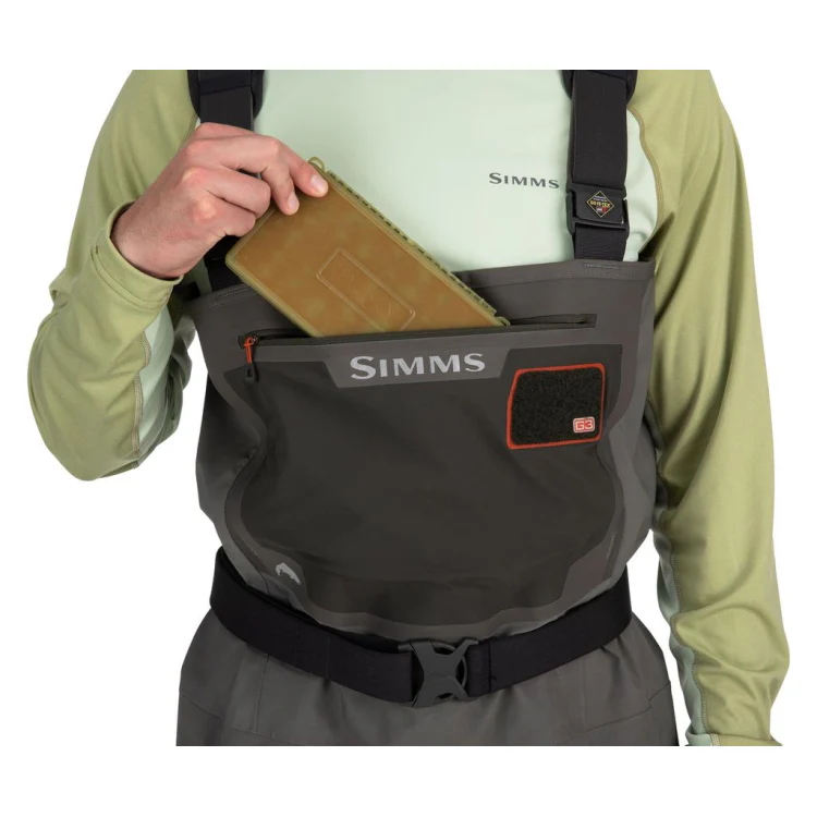 Simms G3 Guide Stockingfoot Waders - Gunmetal - Image 6