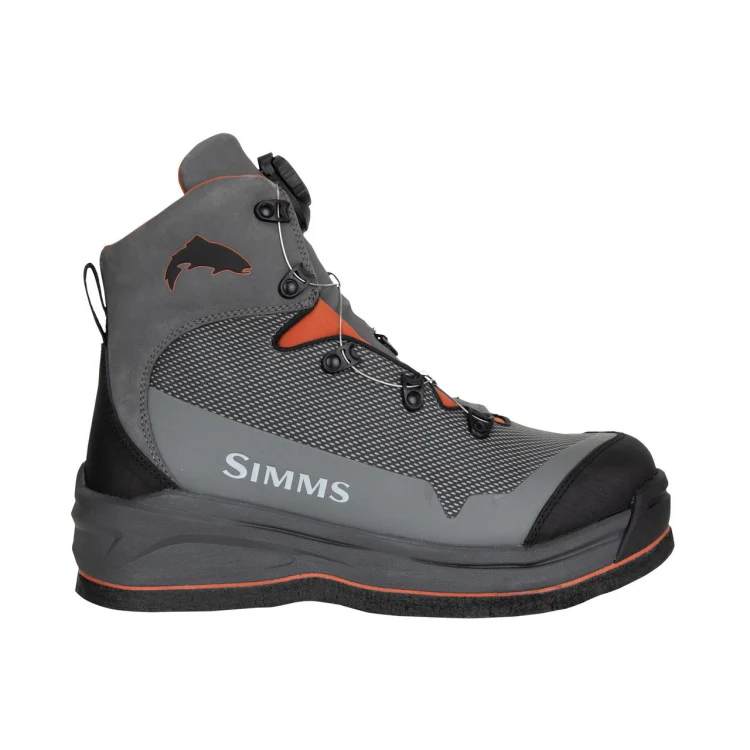 Simms Guide BOA Felt Sole Wading Boots - Slate - Image 2