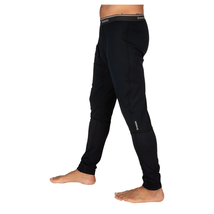 Simms Heavyweight Baselayer Bottoms - Black - Image 3
