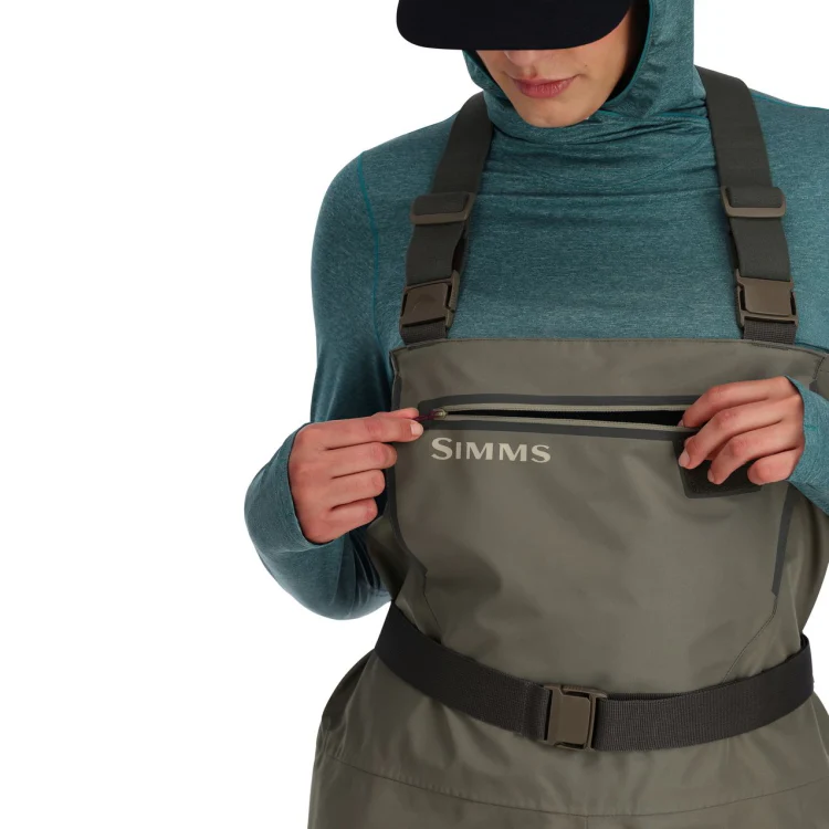 Simms Ladies Tributary Stockingfoot Waders - Basalt - Image 5