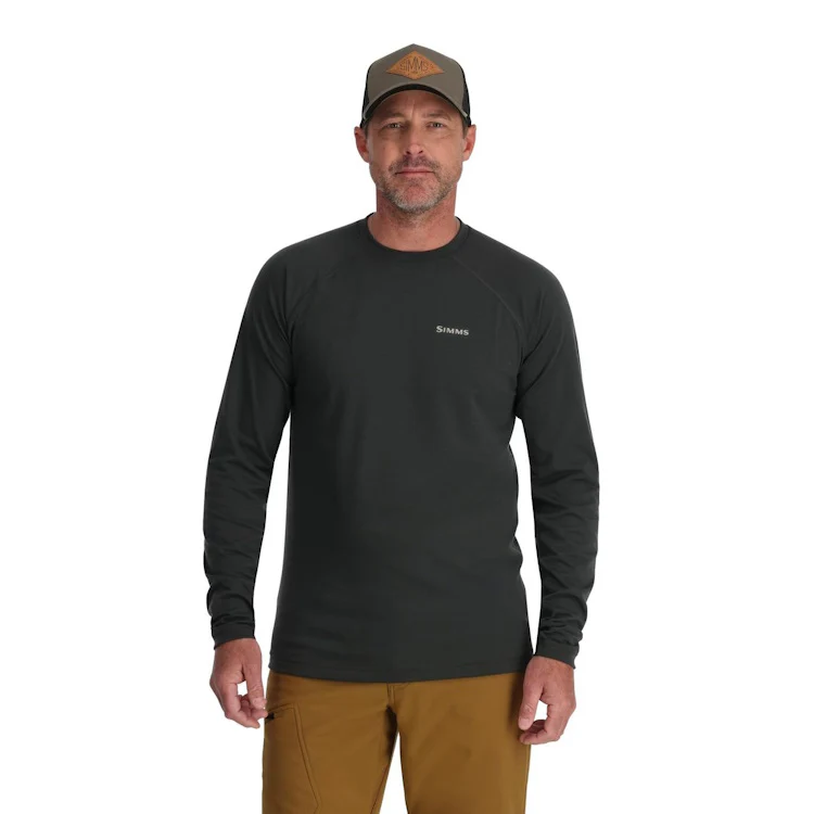 Simms Lightweight Baselayer Top - Carbon