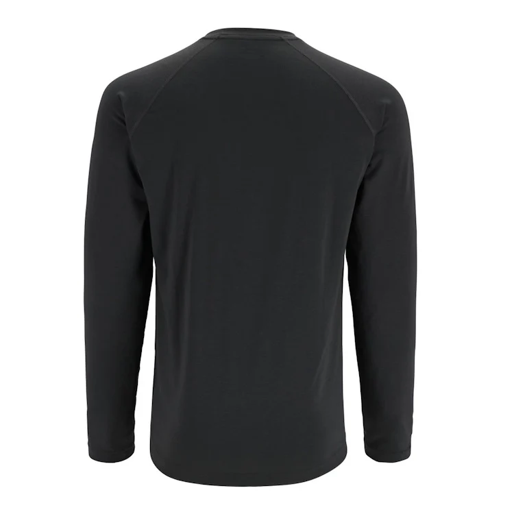 Simms Lightweight Baselayer Top - Carbon - Image 4