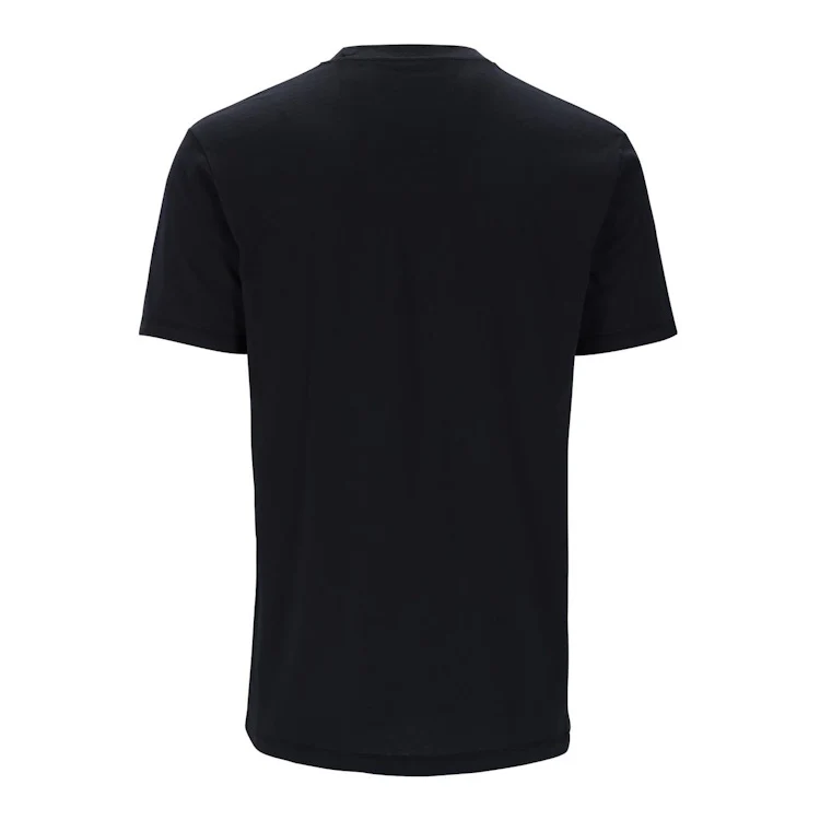 Simms Shroud Fill Logo T-Shirt - Black - Image 2