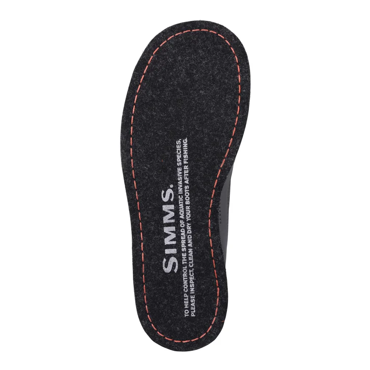 Simms Tributary Boot Felt Sole - Basalt - Image 5