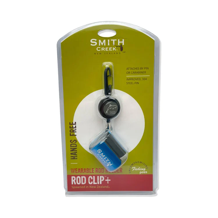 Smith Creek Rod Clip+ With Zinger - Blue - Image 2