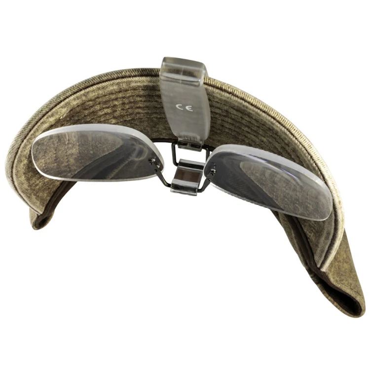 Snowbee Cap Peak Clip On Magnifiers - Image 2