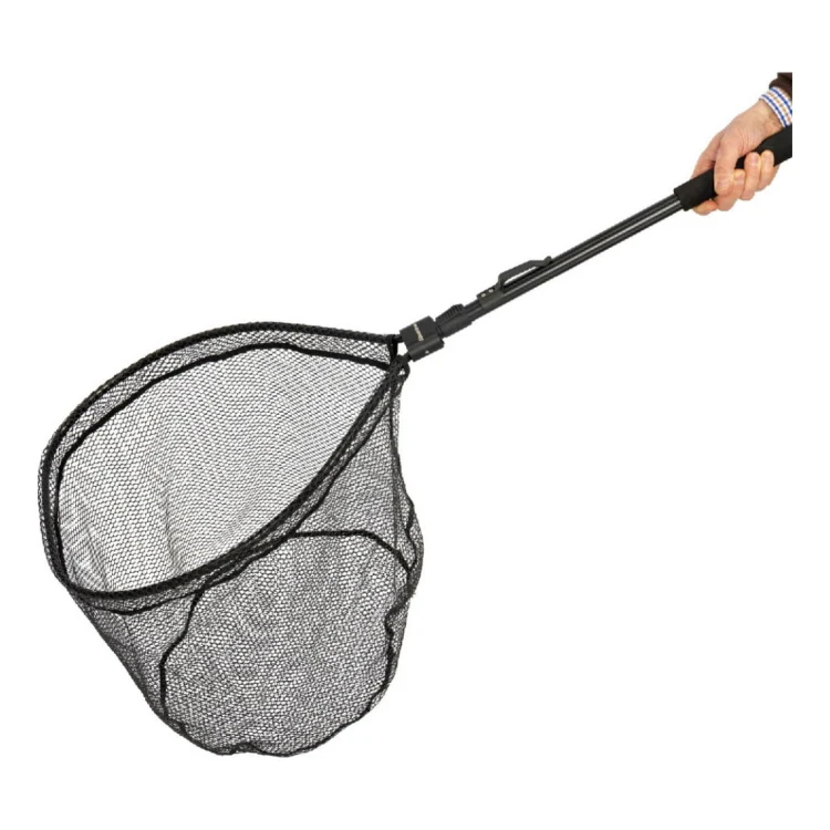 Snowbee Ranger Folding Head Landing Net Bank/Boat Net - Telescopic Handle - Large - Image 3