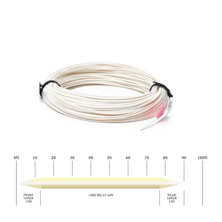 Snowbee XS Double Taper Floating Fly Line - Ivory - Image 2