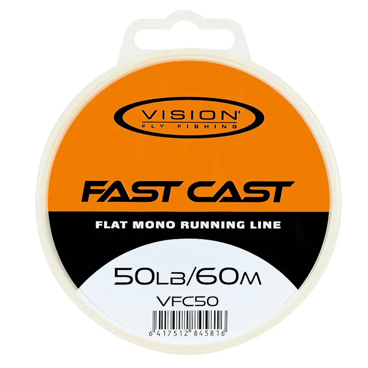 Vision Fast Cast Flat Running Line - Yellow 60m - Image 2