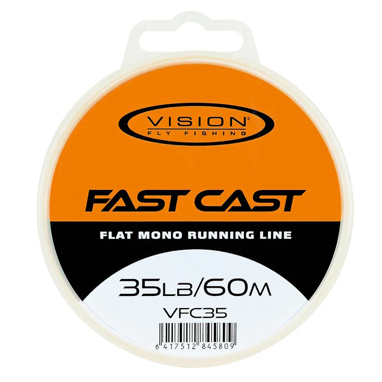 Vision Fast Cast Flat Running Line - Yellow 60m - Image 3