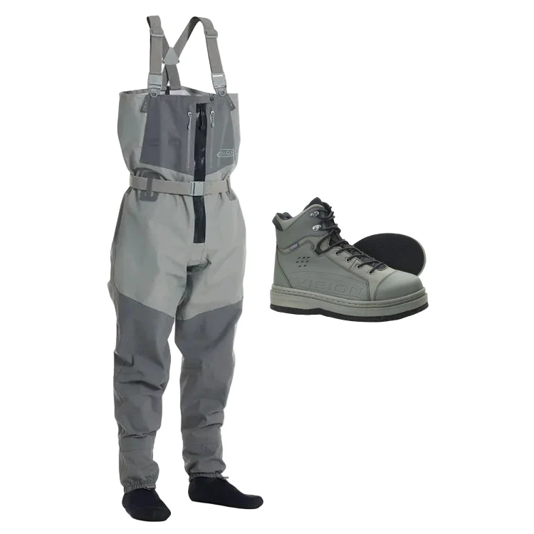 Vision Koski Zip Waders and Felt Sole Wading Boots Offer