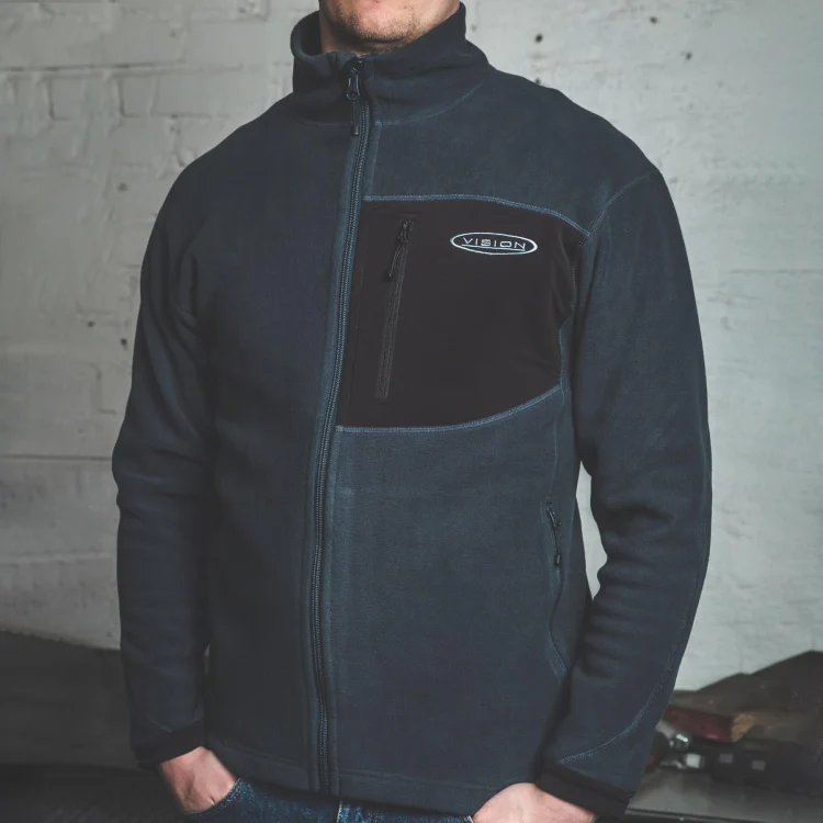 Vision Nalle Fleece Jacket - Blue - Image 2