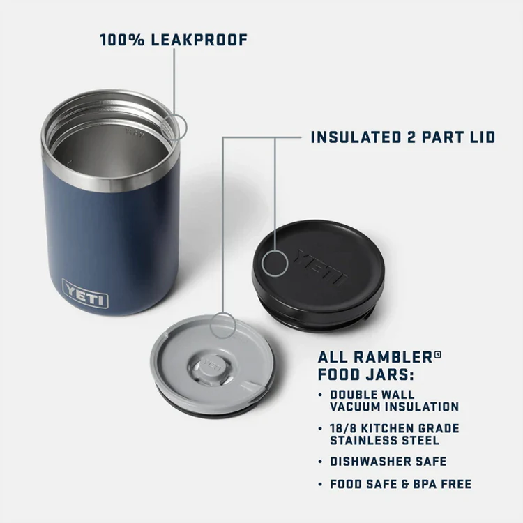 Yeti Food Jar 16oz - Navy - Image 8
