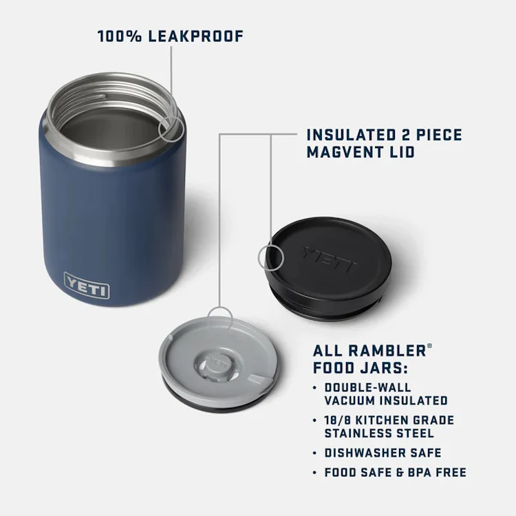 Yeti Food Jar 24oz - Navy - Image 6