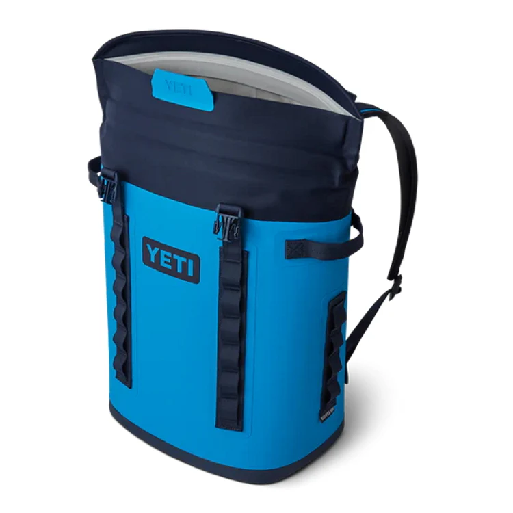 Yeti Hopper M20 Backpack Cooler - Big Wave Blue - Image 2
