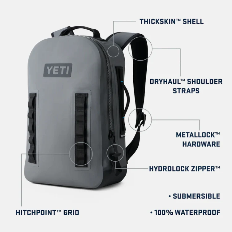Yeti Panga Submersible Backpack - Black - Image 5