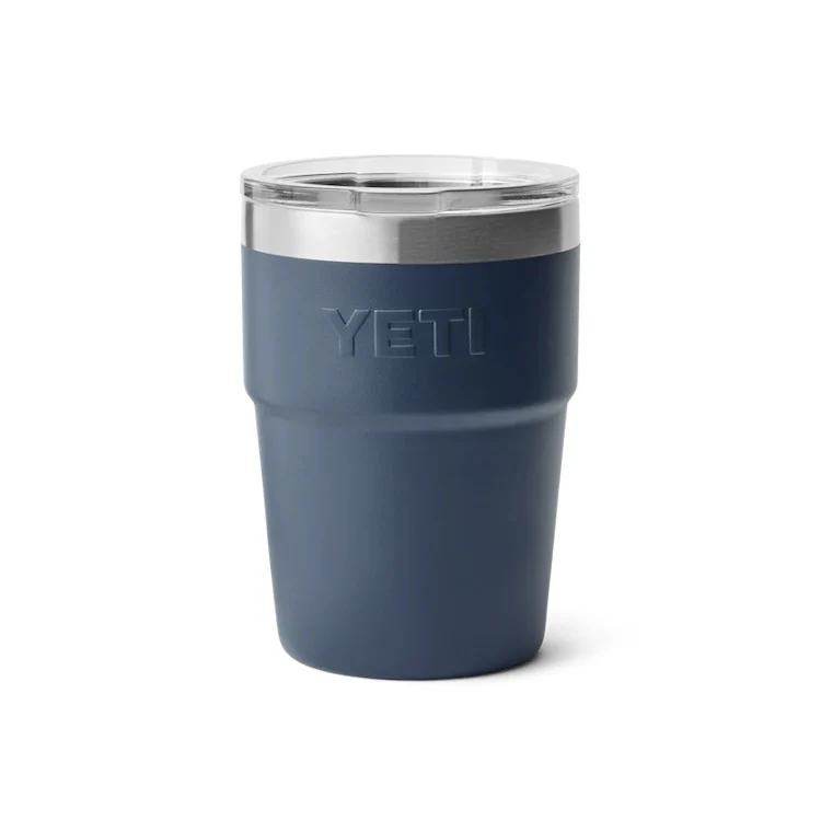Yeti Rambler 16oz Stackable Cup - Navy - Image 2