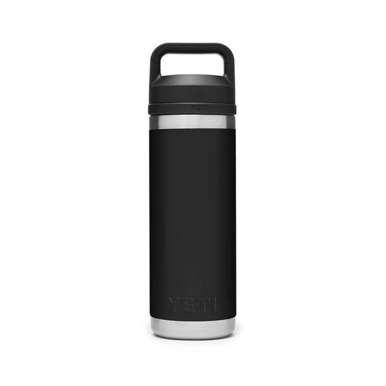Yeti Rambler 18oz Insulated Bottle with Chug Cap - Black - Image 3