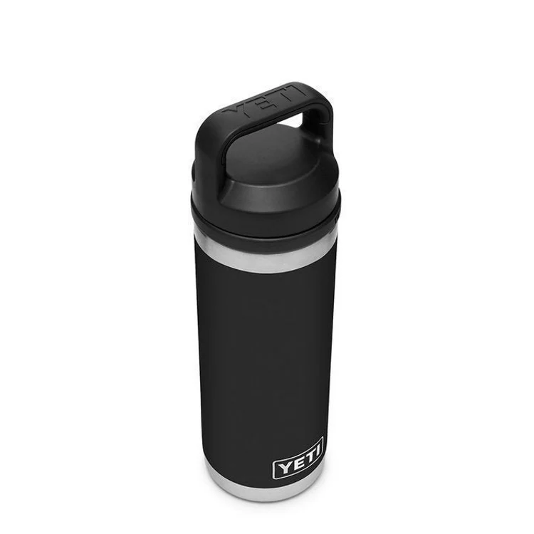 Yeti Rambler 18oz Insulated Bottle with Chug Cap - Black - Image 4