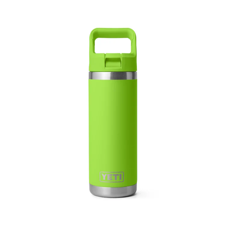 Yeti Rambler 18oz Insulated Bottle with Colour Matched Straw Cap - Venom