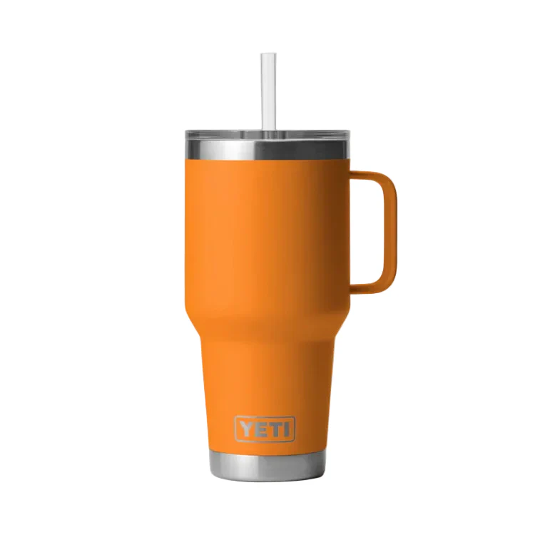 Yeti Rambler 35oz Straw Mug - King Crab Orange