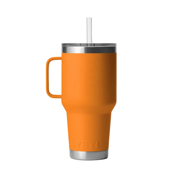 Yeti Rambler 35oz Straw Mug - King Crab Orange - Image 2