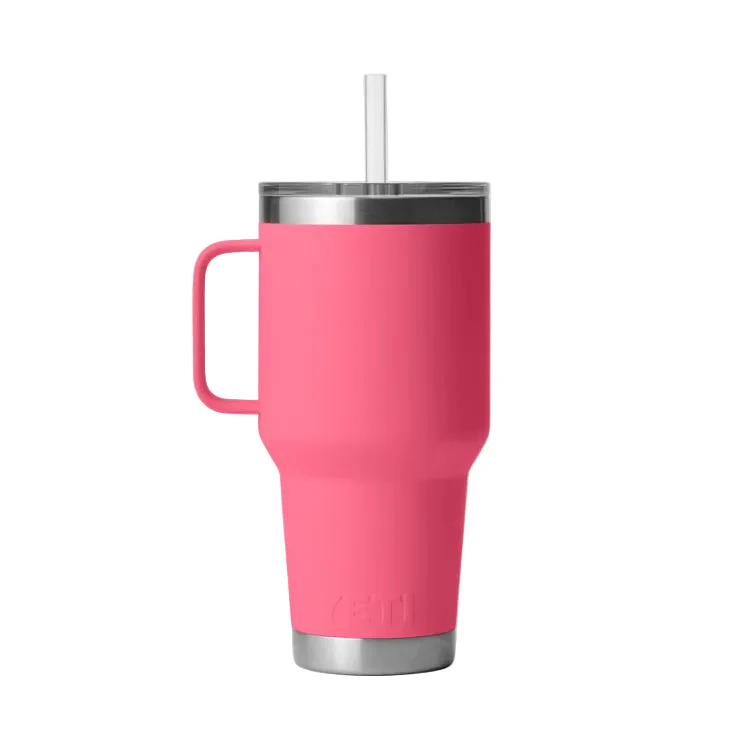 Yeti Rambler 35oz Straw Mug - Tropical Pink - Image 2