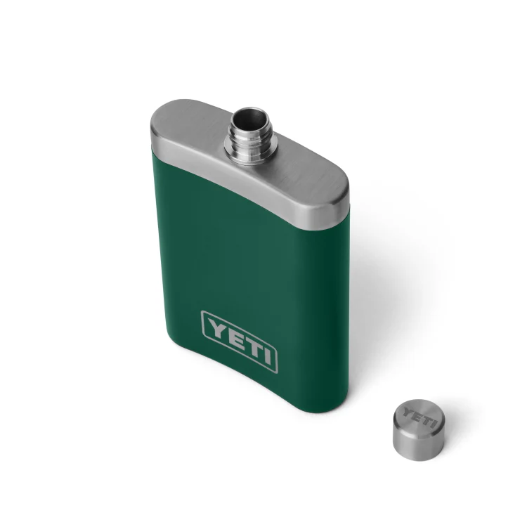 Yeti Rambler Flask - Black Forest Green - Image 4
