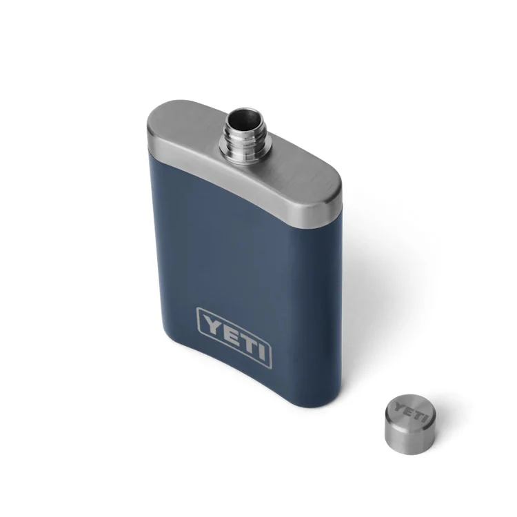 Yeti Rambler Flask - Navy - Image 4