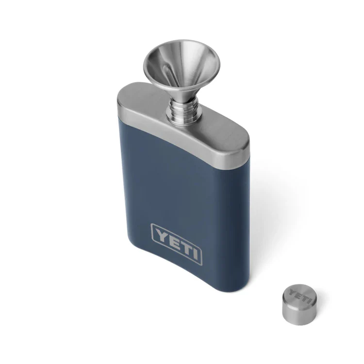 Yeti Rambler Flask - Navy - Image 5