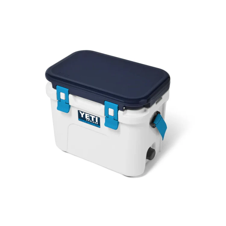 Yeti Roadie 15 Hard Cool Box - White/Blue - Image 3